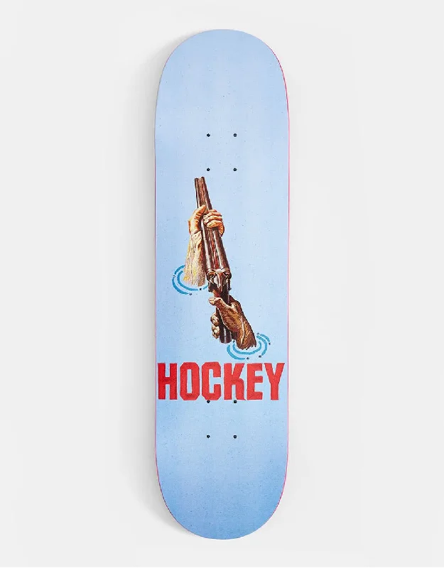 Custom Skateboard Deck For Custom Size Options-Hockey Andrew Allen Shotgun Shape #1 Skateboard Deck - 8.75"