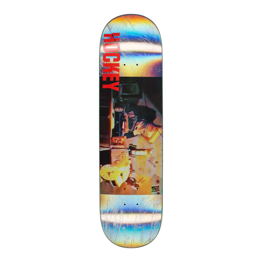 Personalized Skateboard Deck For Outdoor Adventures-Hockey DJ Baghead Deck 8.25"