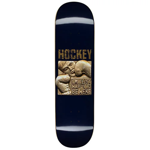 Personalized Skateboard Deck For Beginners-Hockey "Happy To Be Here- John Fitzgerald" Skateboard Deck 8.25"