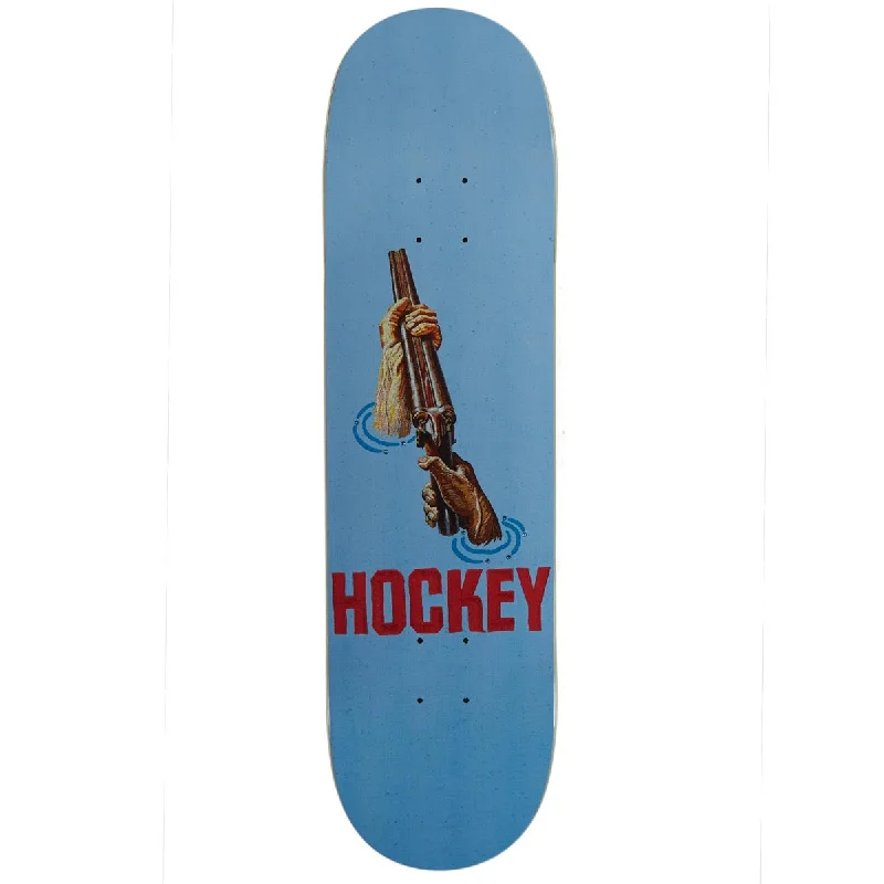 Custom Skateboard Deck For Custom Team Designs-Hockey Shotgun Andrew Allen Shape 2 Skateboard Deck - 8.44"