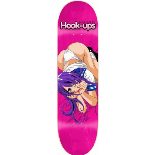 Custom Skateboard Deck For Street Skaters-Hook-Ups School Girl Mika Skateboard Deck 8.5"