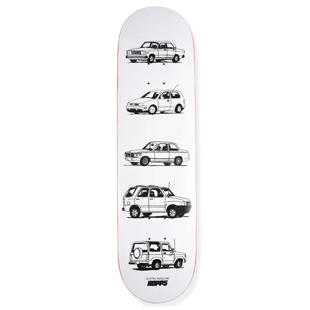 Personalized Skateboard Deck For Skate Park Enthusiasts-Hopps Dustin Eggeling Auto Series Skateboard Deck