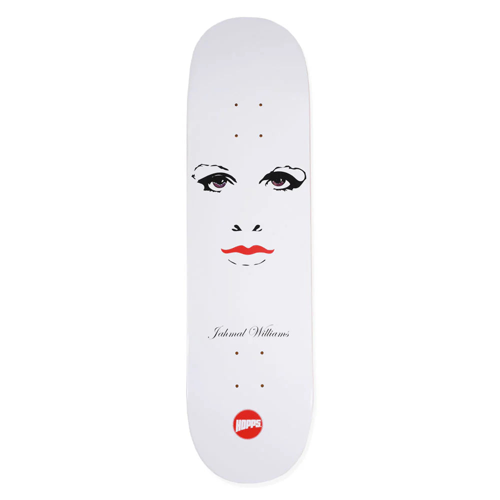 Personalized Skateboard Deck For Skater Art Designs-Hopps Jahmal Williams Face Deck 8.5"