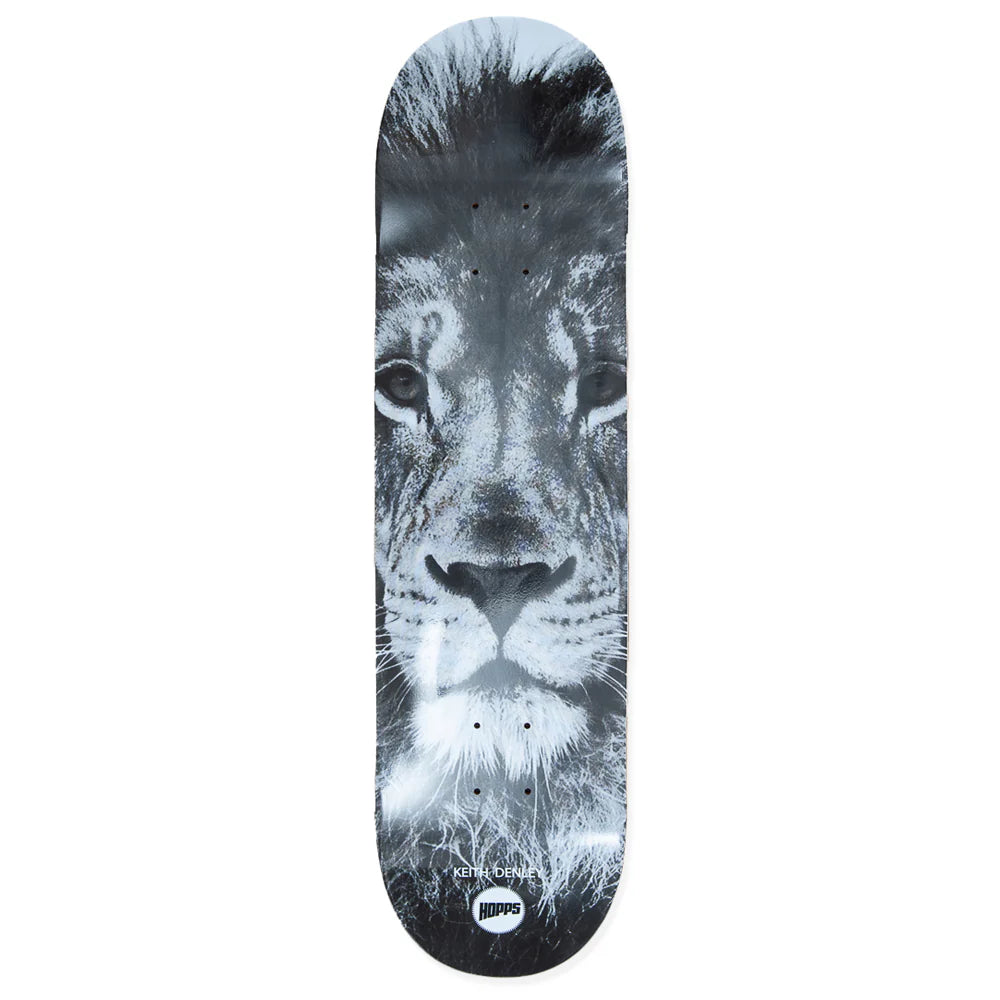 Personalized Skateboard Deck For Custom Skateboards-Hopps Keith Denley Lion Deck 8.25"