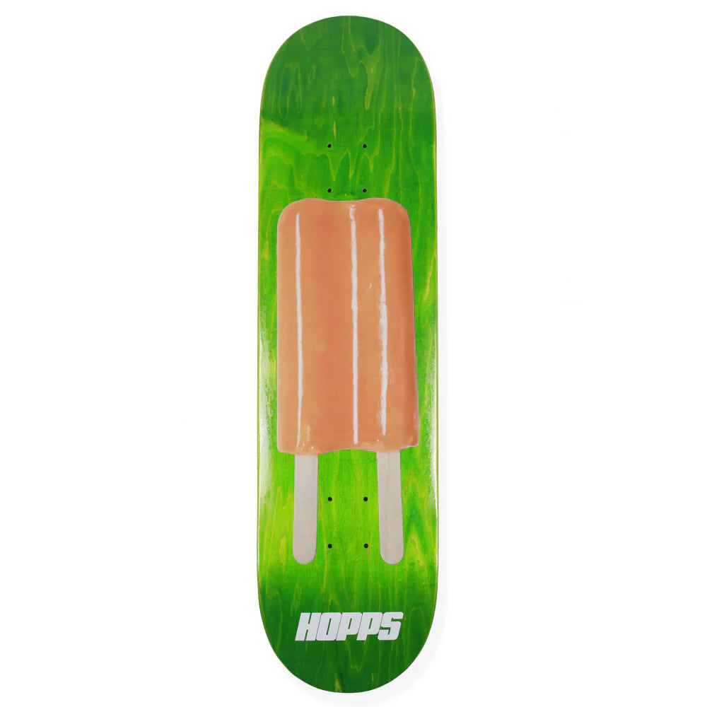 Personalized Skateboard Deck For Custom Paint Jobs-Hopps Summer Pops Deck Mango 7.87