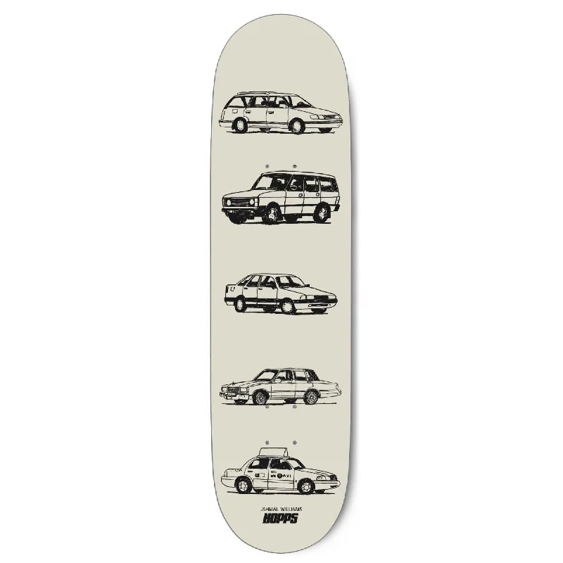 Custom Skateboard Deck For All Ages-Hopps Williams Auto Series Deck 8.87"