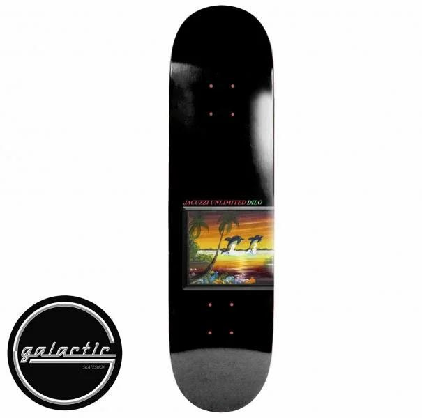 Personalized Skateboard Deck For Professional Skate Design-Jacuzzi Jon Dilo Flipper EX7 Deck 8.25"