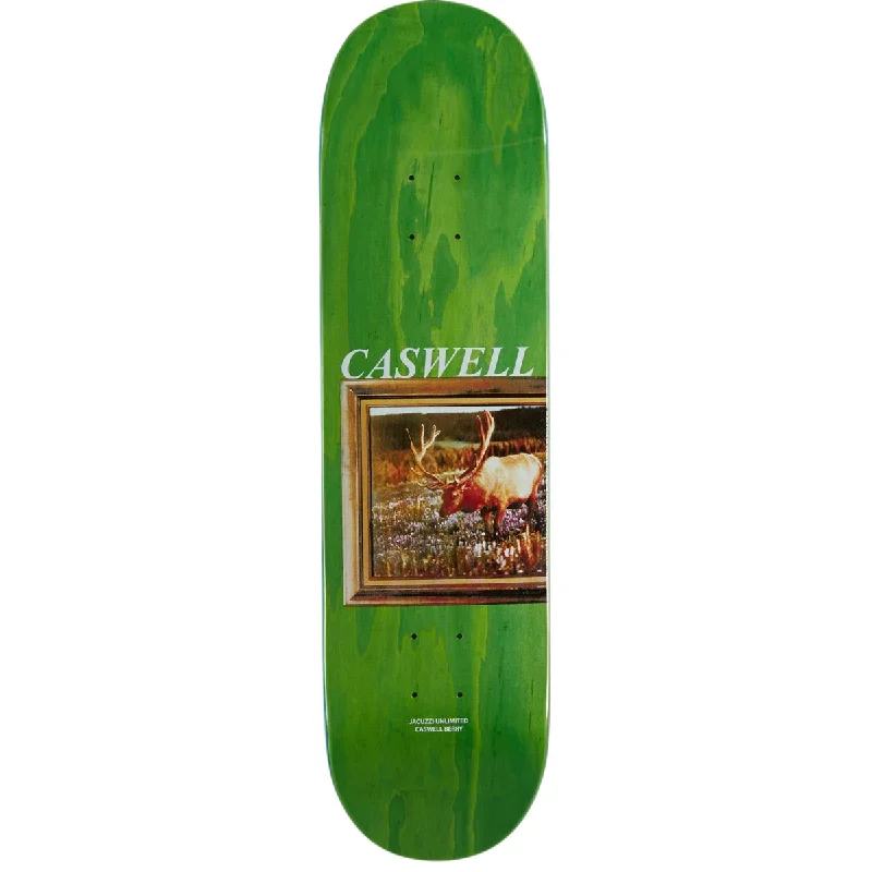 Personalized Skateboard Deck For Skater Logos-Jacuzzi Unlimited Caswell Berry Venison Skateboard Deck - 8.25"