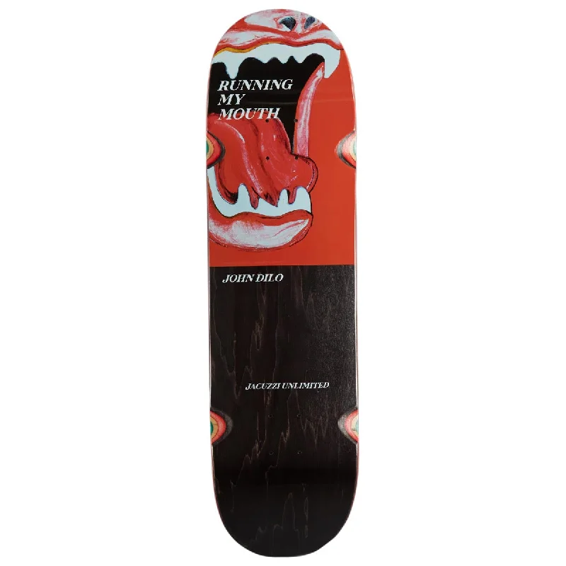 Personalized Skateboard Deck For Fun Rides-Jacuzzi Unlimited John Dilo Mouth Marathon Skateboard Deck - 8.50"