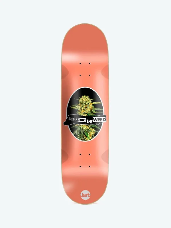 Custom Skateboard Deck With Colorful Designs-Jart Stay High Skateboard Deck - 8.5"