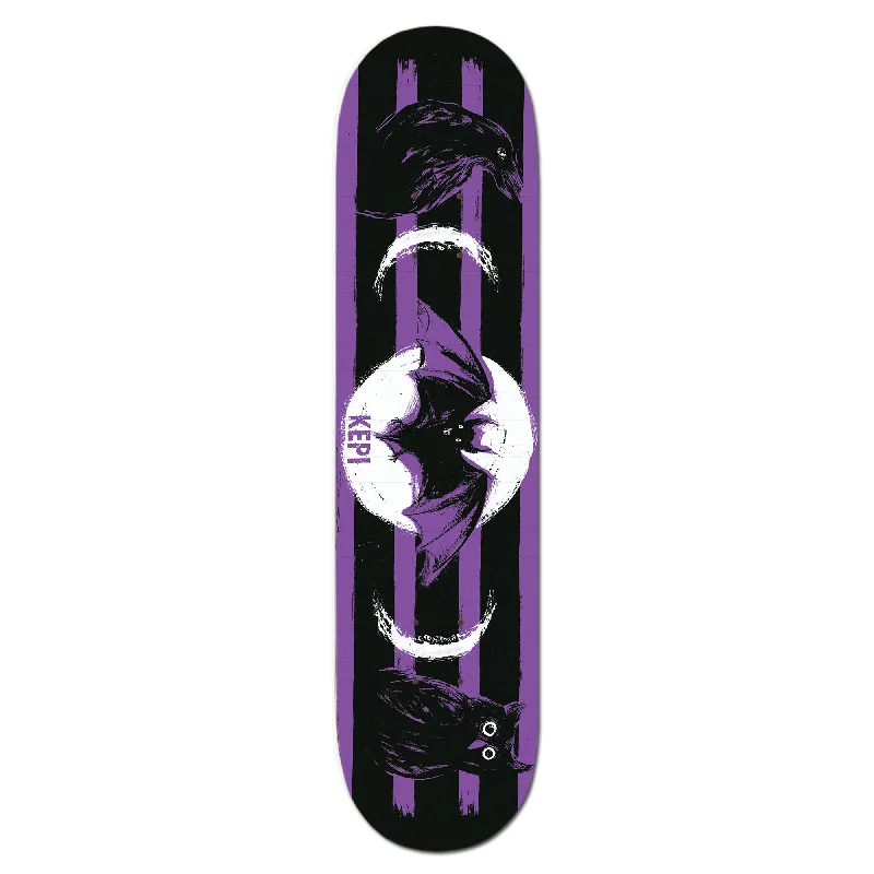 Custom Skateboard Deck For Skate Deck Painting-Kepi Ghoulie - Full Moon Forever - Skateboard Deck