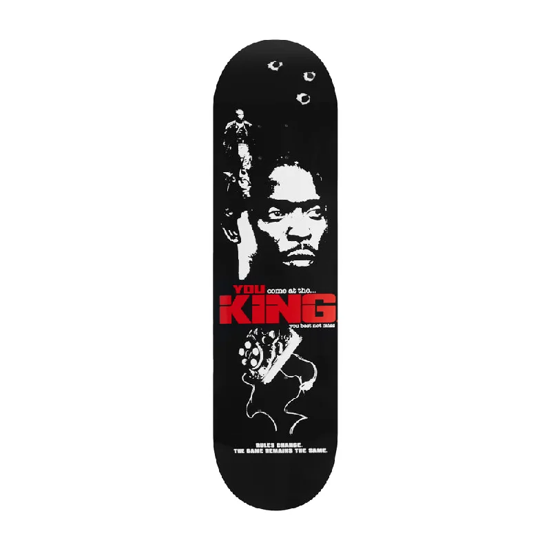 Personalized Skateboard Deck For Classic Look-King Skateboards - Rules Deck 8.25”