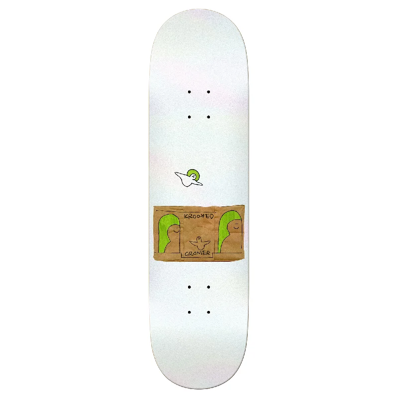 Custom Skateboard Deck With Colorful Designs-Krooked Cromer Grocery Smile - 8.06