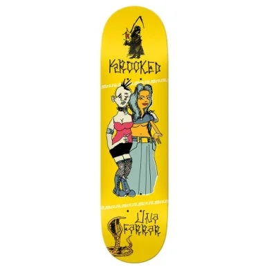 Custom Skateboard Deck For Strong Durability-Krooked Deck Una Punx - 8.38