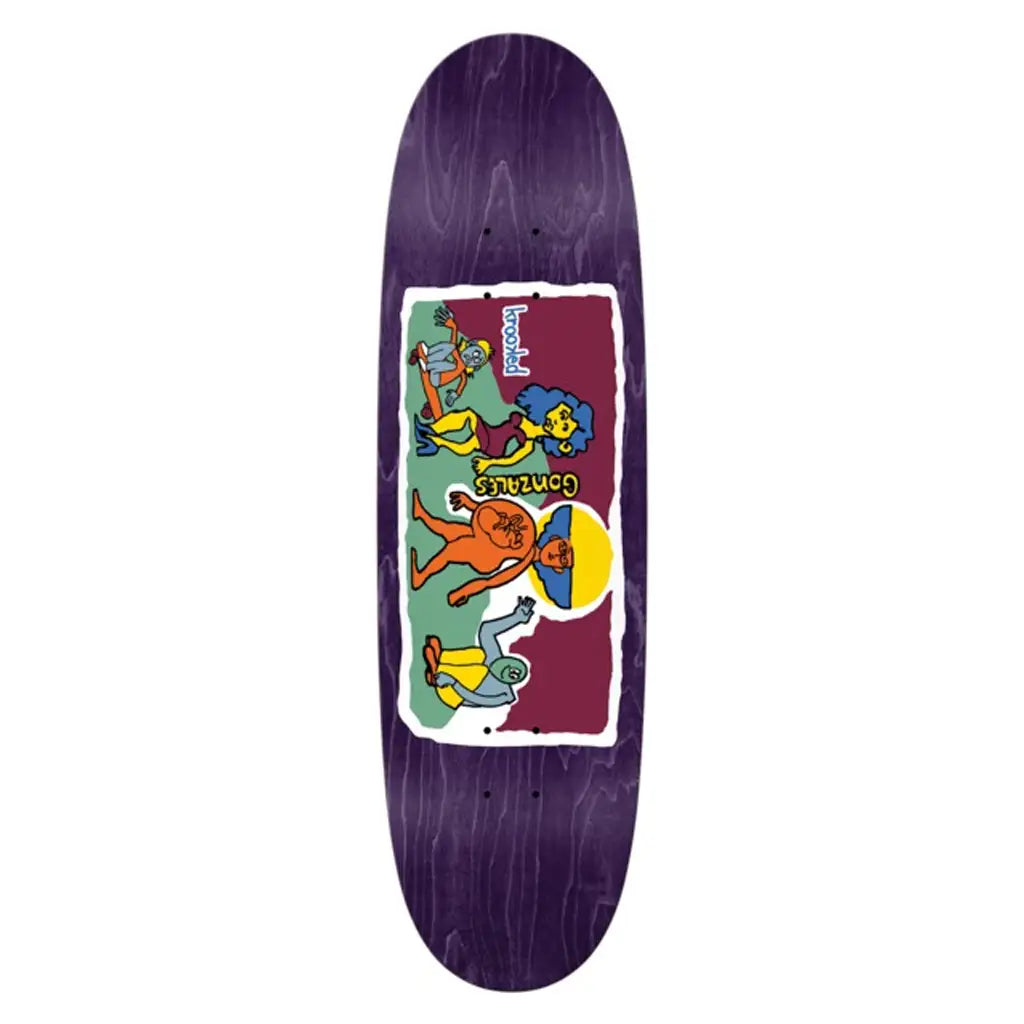 Custom Skateboard Deck For Kids' Art-Krooked Gonz Stroll Skateboard Deck Assorted