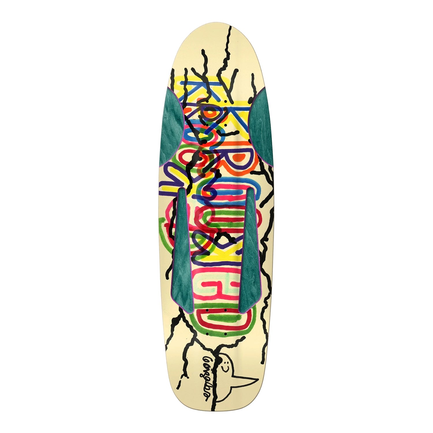 Personalized Skateboard Deck For Skating Gear-Krooked Gonz Baby Beamer Deck 10.12"