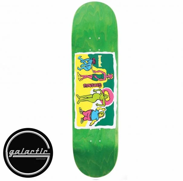 Personalized Skateboard Deck For Custom Skateboards-Krooked Gonz Family Affair Deck 9.0"