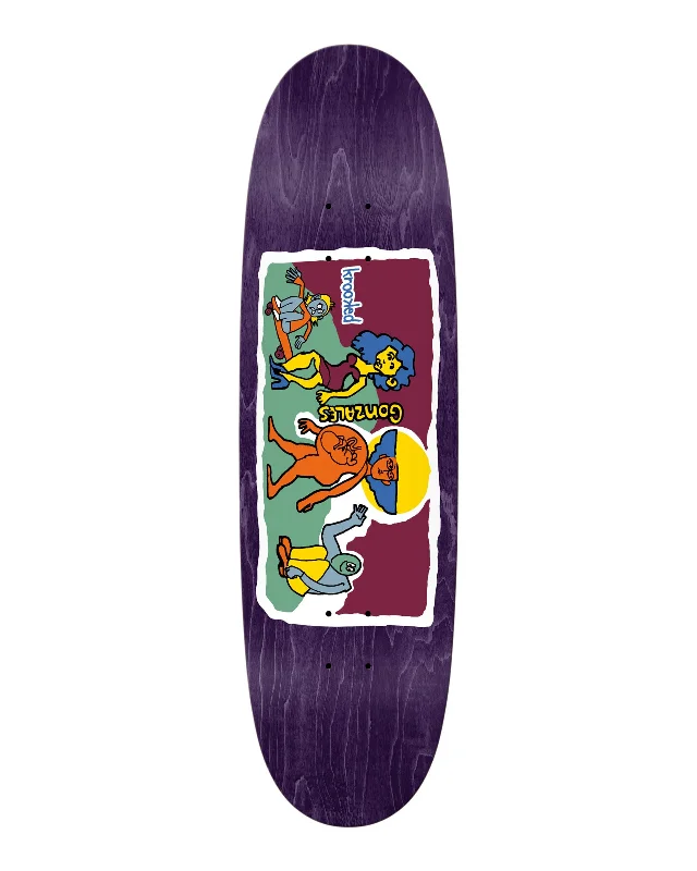 Custom Wooden Skateboard Deck-Gonz Stroll 9.1" Deck