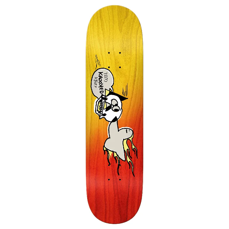 Custom Skateboard Deck For Street Style-Krooked Knox Burn Bird - 8.25