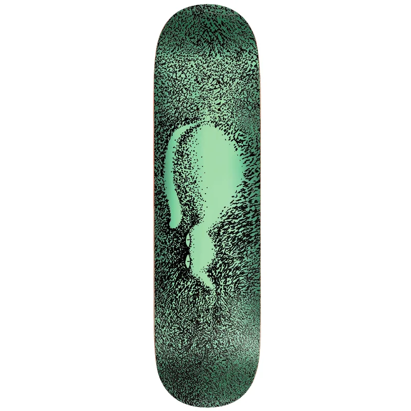 Personalized Skateboard Deck For Full Customization-Limosine Cat Deck Metallic Green - Assorted Sizes