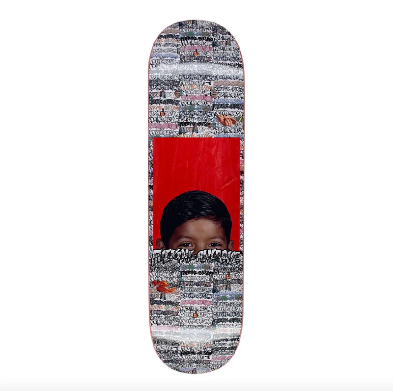 Personalized Skateboard Deck For Quick Turns-Logo Class Photo (Louie) Deck 8.25