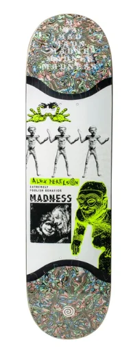 Custom Skateboard Deck For High-Quality Materials-Madness Alex Delusion Super Sap R7 Slick Deck 8.38 in