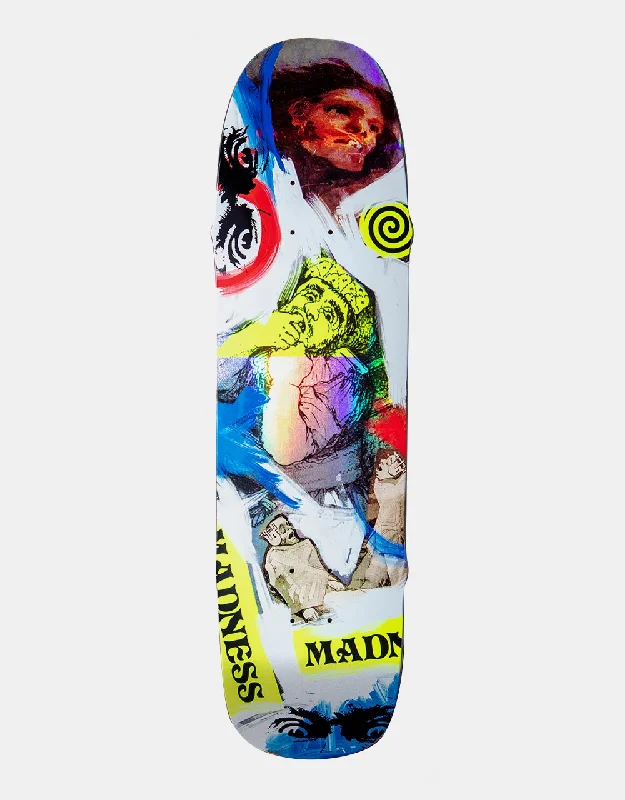 Personalized Skateboard Deck For Skating Gear-Madness Mental Block R7 Skateboard Deck