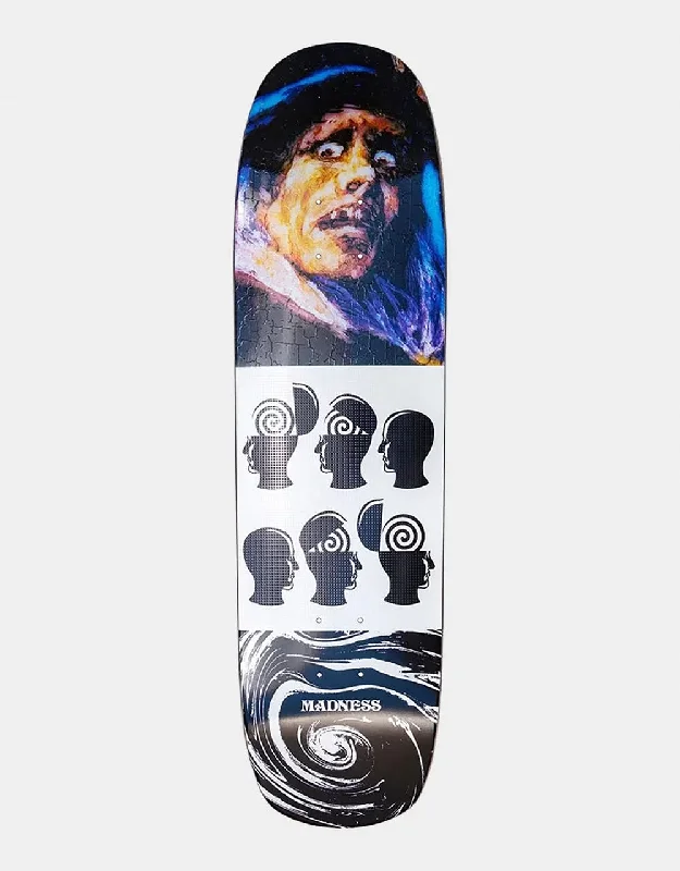 Personalized Skateboard Deck For Old School-Madness Mind Control Impact Light Skateboard Deck - 8.6"