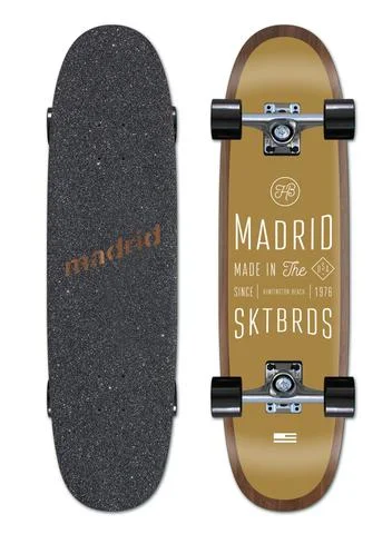 Personalized Skateboard Deck For Cool Graphics-Madrid - Combi Emblem (Deck only)