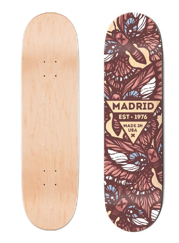 Personalized Skateboard Deck For Cool Rides-Madrid - FLUTTER street deck