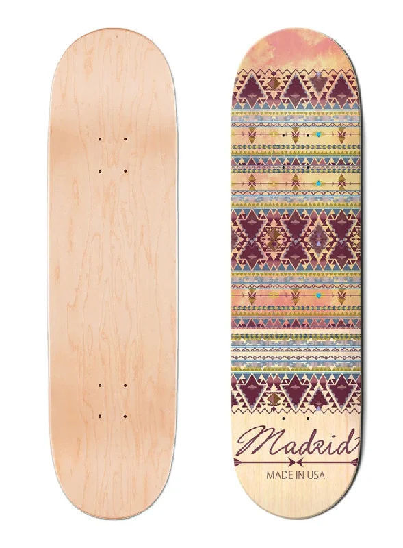 Custom Skateboard Deck For Skate Deck Painting-Madrid - INDIE street deck