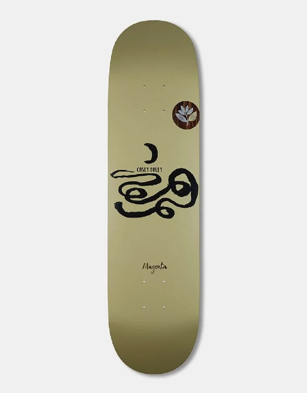 Personalized Skateboard Deck For Outdoor Use-Magenta Foley Solstice Skateboard Deck - 8.5"