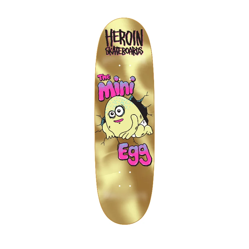 Personalized Skateboard Deck For Collectors-Mini Golden Egg Deck - 8.38