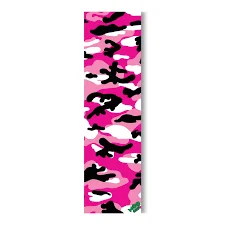 Soft Skateboard Grip Tape For Comfortable Riding-Mob Pink Camo Griptape