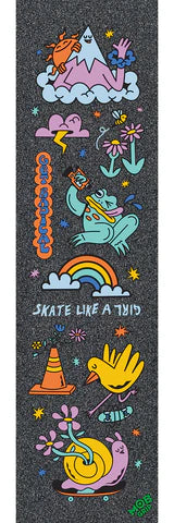 Skateboard Grip Tape For Extreme Control-Mob Skate Like A Girl Griptape