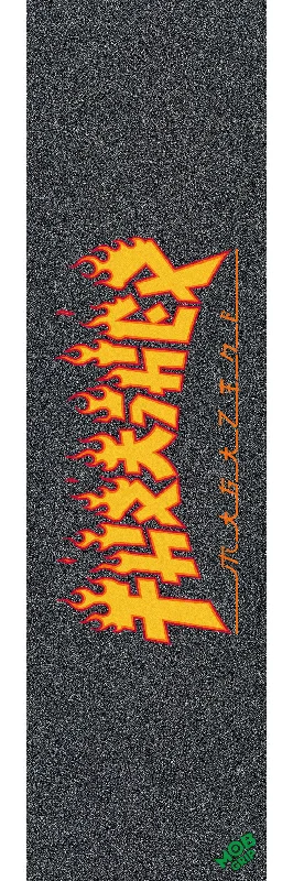 High-End Skateboard Grip Tape For Precision-Mob - Thrasher Monster Flame Griptape (9" x 33")