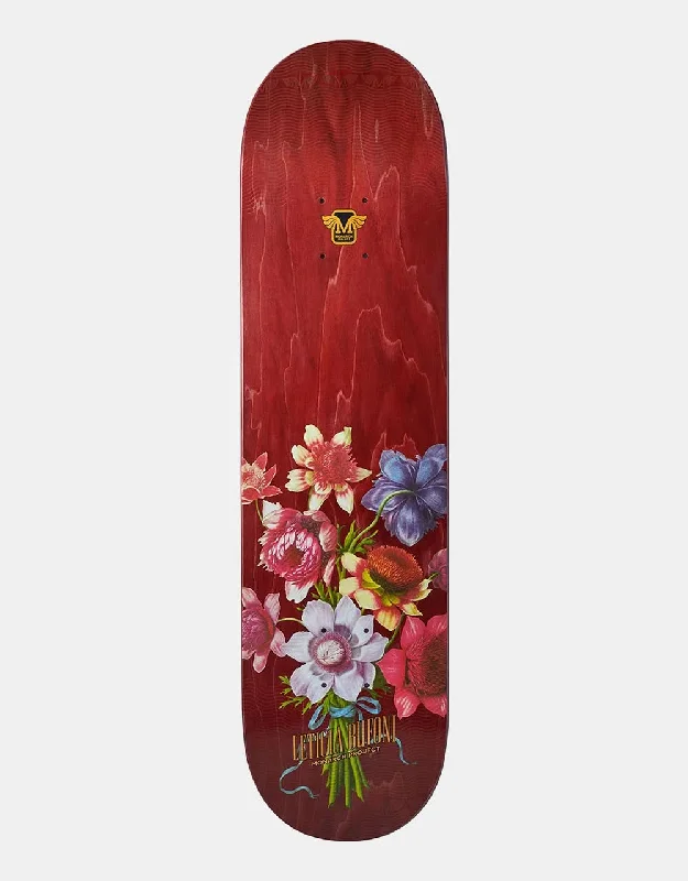 Personalized Skateboard Deck For Skateparks-Monarch Leticia Botanic R7 Skateboard Deck - 8"