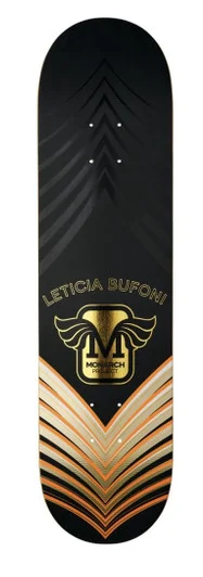 Personalized Skateboard Deck For Urban Adventure-Monarch Project Leticia Bufoni Horus Orange Deck 8.375 in