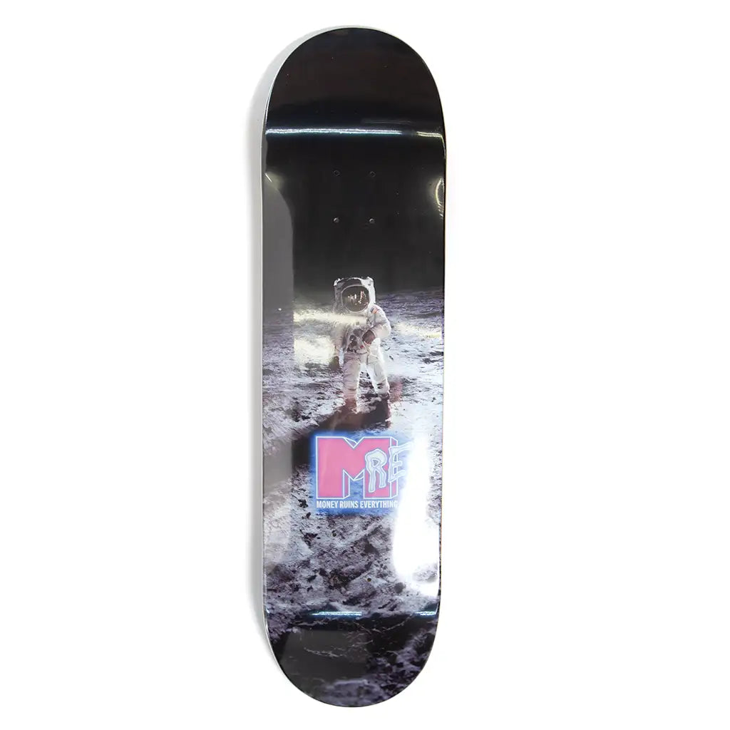 Personalized Skateboard Deck For Full Customization-Money Ruins Everything  Moon Man Deck Popsicle