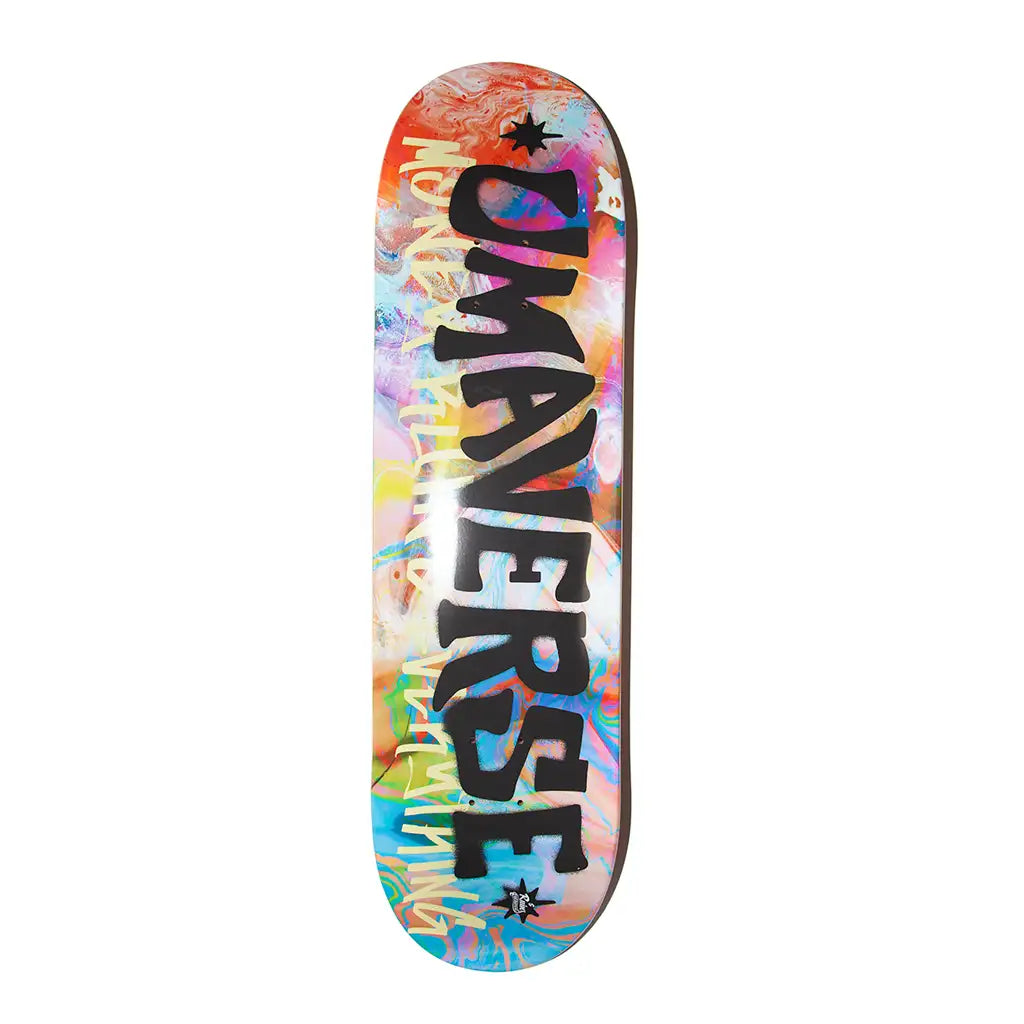 Personalized Skateboard Deck For Fun Rides-MRE X UMAVERSE " MREVERSE " Skateboard Deck OG