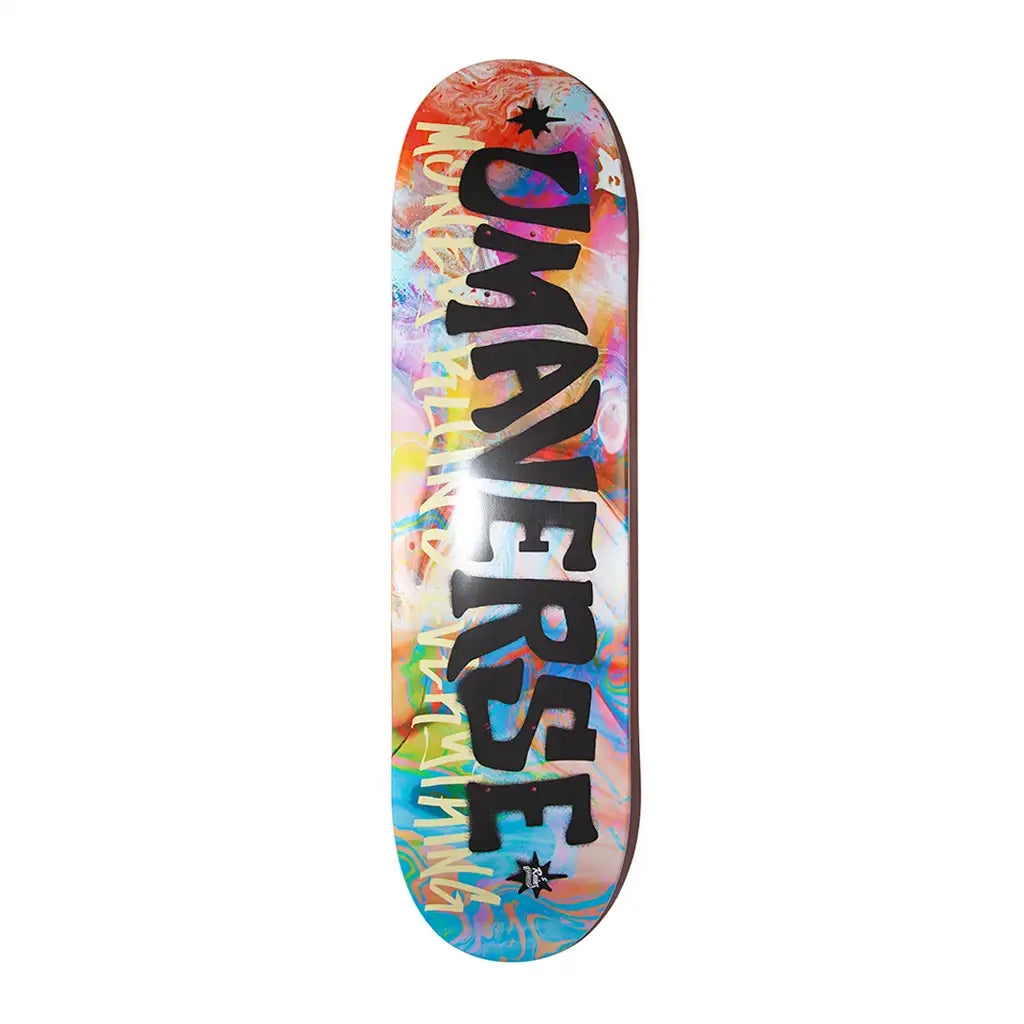 Custom Skateboard Deck For High-Quality Materials-MRE X UMAVERSE " MREVERSE " Skateboard Deck OG2