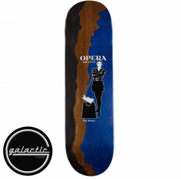 Custom Skateboard Deck For Skater Apparel-Opera Clay Kreiner Cutter EX7 Deck 8.5"