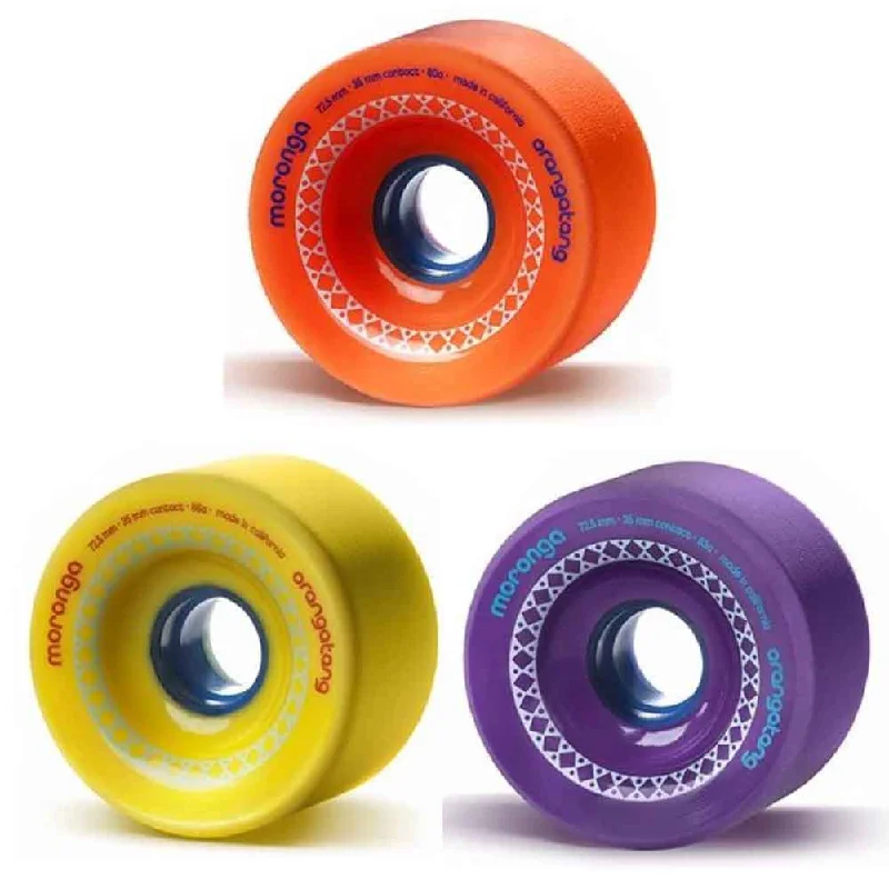 Long-Lasting Skateboard Wheels For Shredding-Orangatang Moronga Longboard 72.5mm Skate Wheels