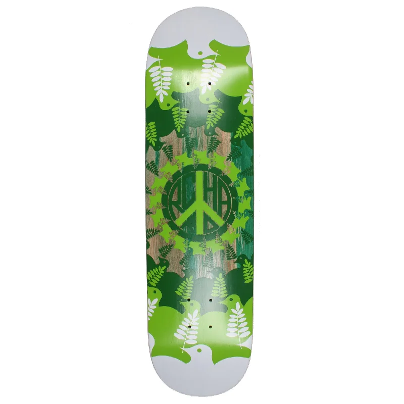 Personalized Skateboard Deck For High Performance-Orchard Peace by Damion Silver Deck 8.1"