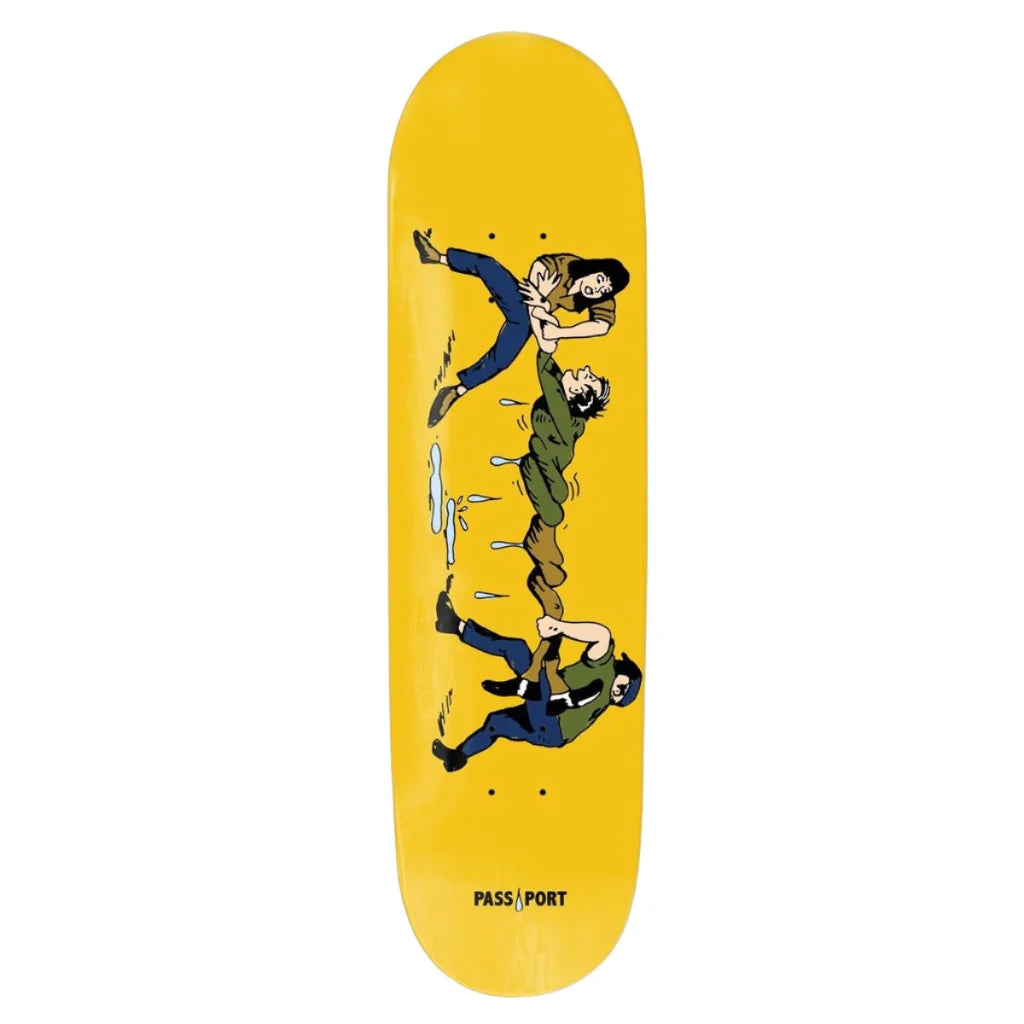 Custom Skateboard Deck For Shredding-Pass-Port Times Are Tough Squeeze Skateboard Deck - 8.5