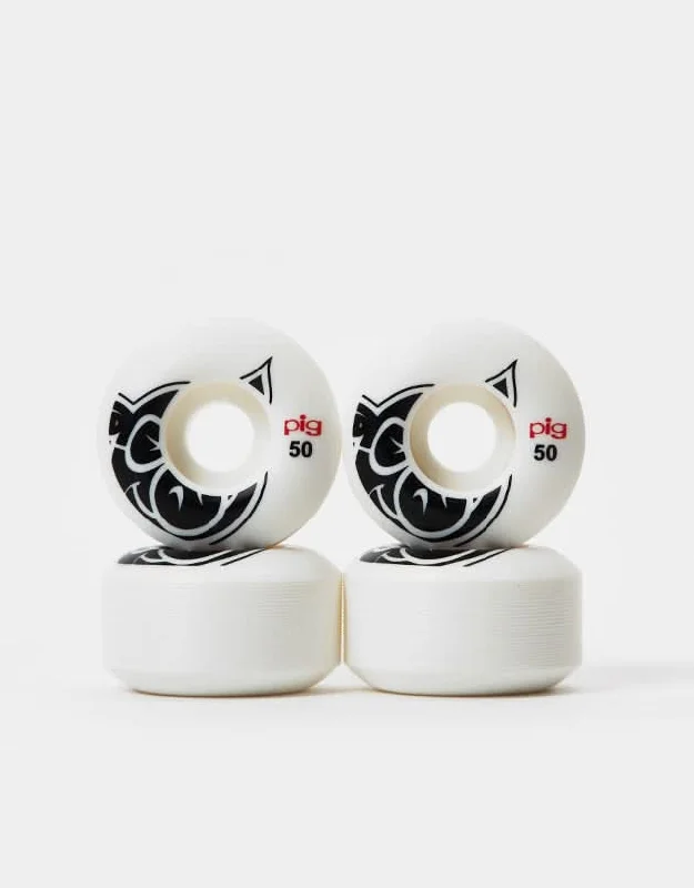 Skateboard Wheels For Full Control And Comfort-Pig Head Natural 101a Skateboard Wheel - 50mm