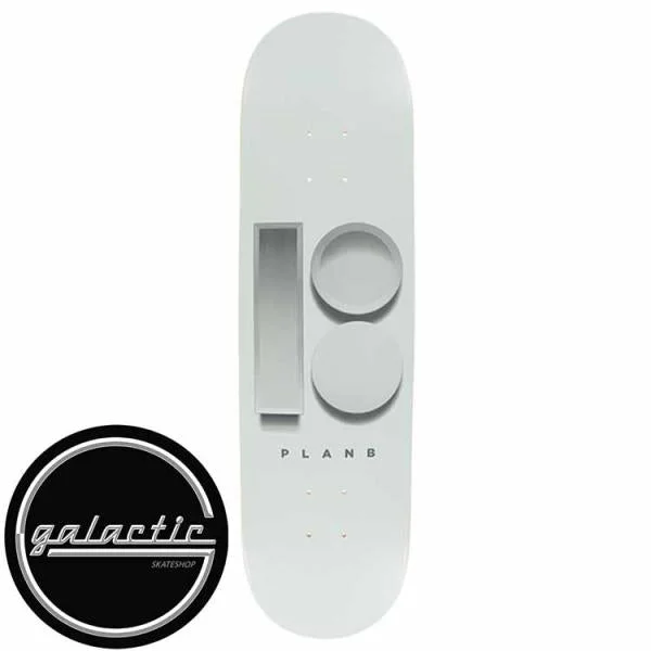 Custom Skateboard Deck For Eco-Friendly Materials-Plan B 3D Deck 7.75"