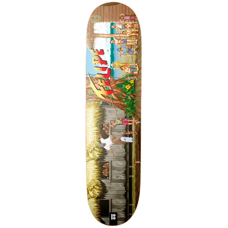 Personalized Skateboard Deck For Brand Logos-Plan B Felipe World Warrior One Offs Skateboard Deck - 8.00"