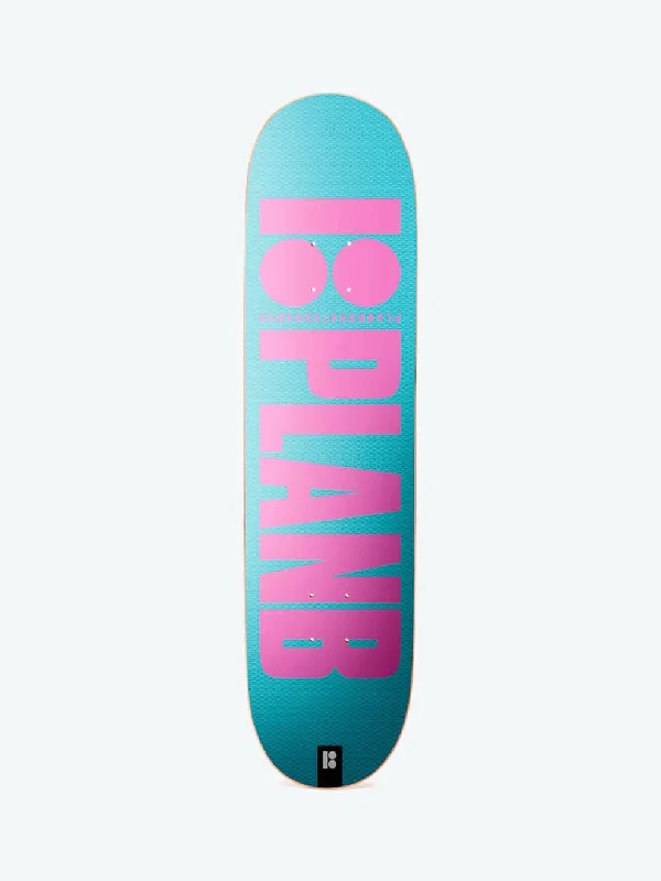 Personalized Graphic Skateboard Deck-Plan B OG Metallic Skateboard Deck - 8"