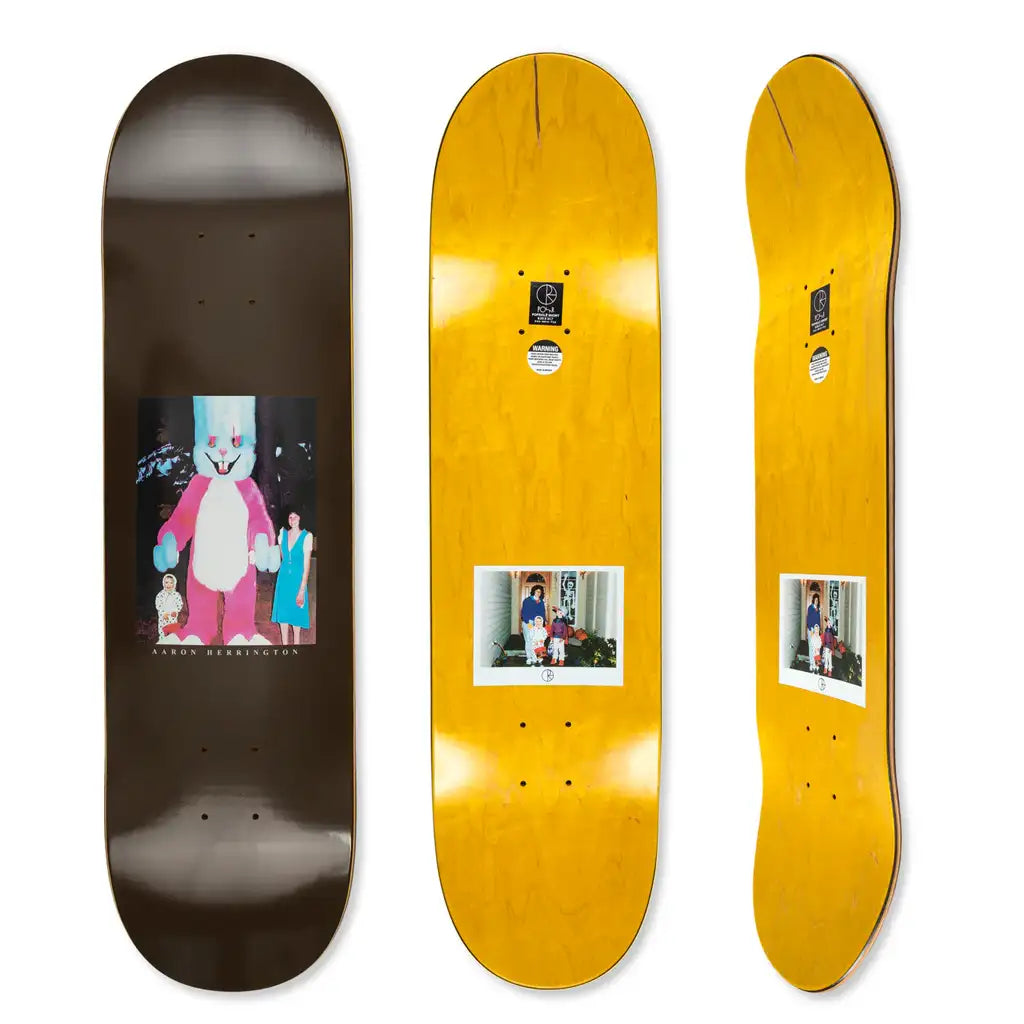 Personalized Skateboard Deck For Street Rides-Polar Aaron Herrington Bunny Skateboard Deck